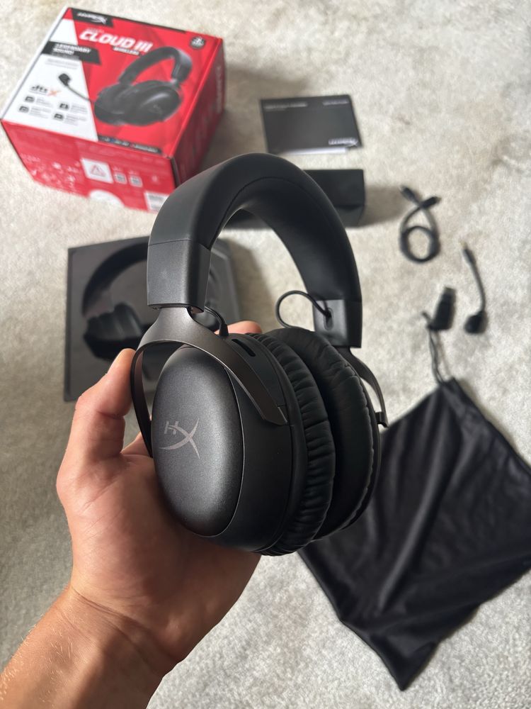Słuchawki bezprzewodowe z mikrofonem hyperx cloud 3 wireless