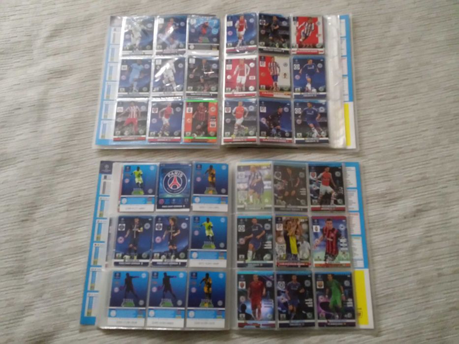 CHAMPIONS LEAGUE 2014/2015 karty - 281 sztuk + dwa oryginalne albumy