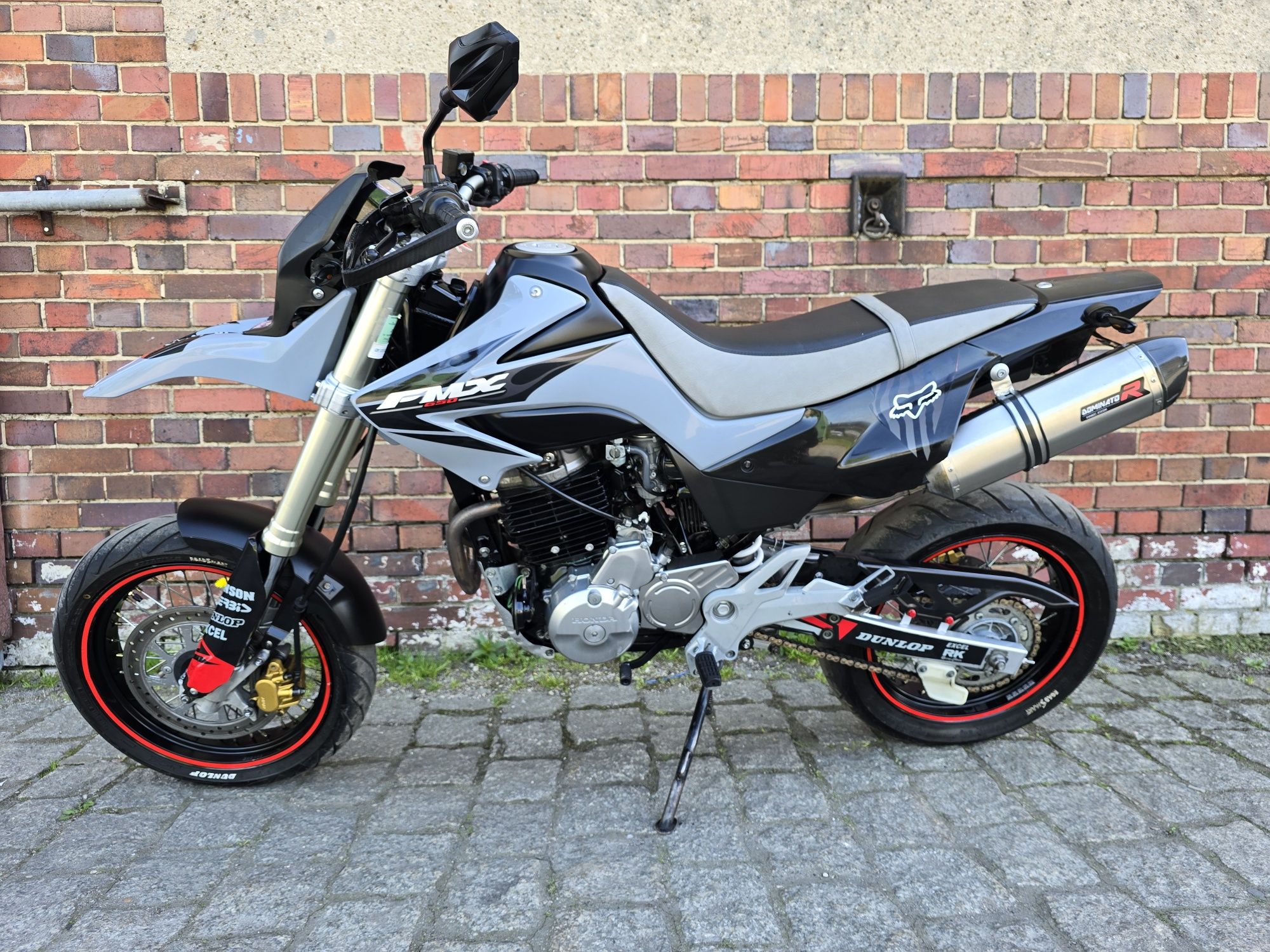 Honda FMX 650 .2005r. Na kat.A2 // sport wydech // nardo grey