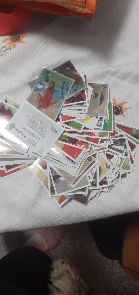 148 Cromos FOME DE VENCER 2021