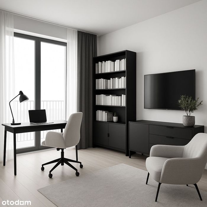 Apartament 3 -pokojowy z dużym tarasem