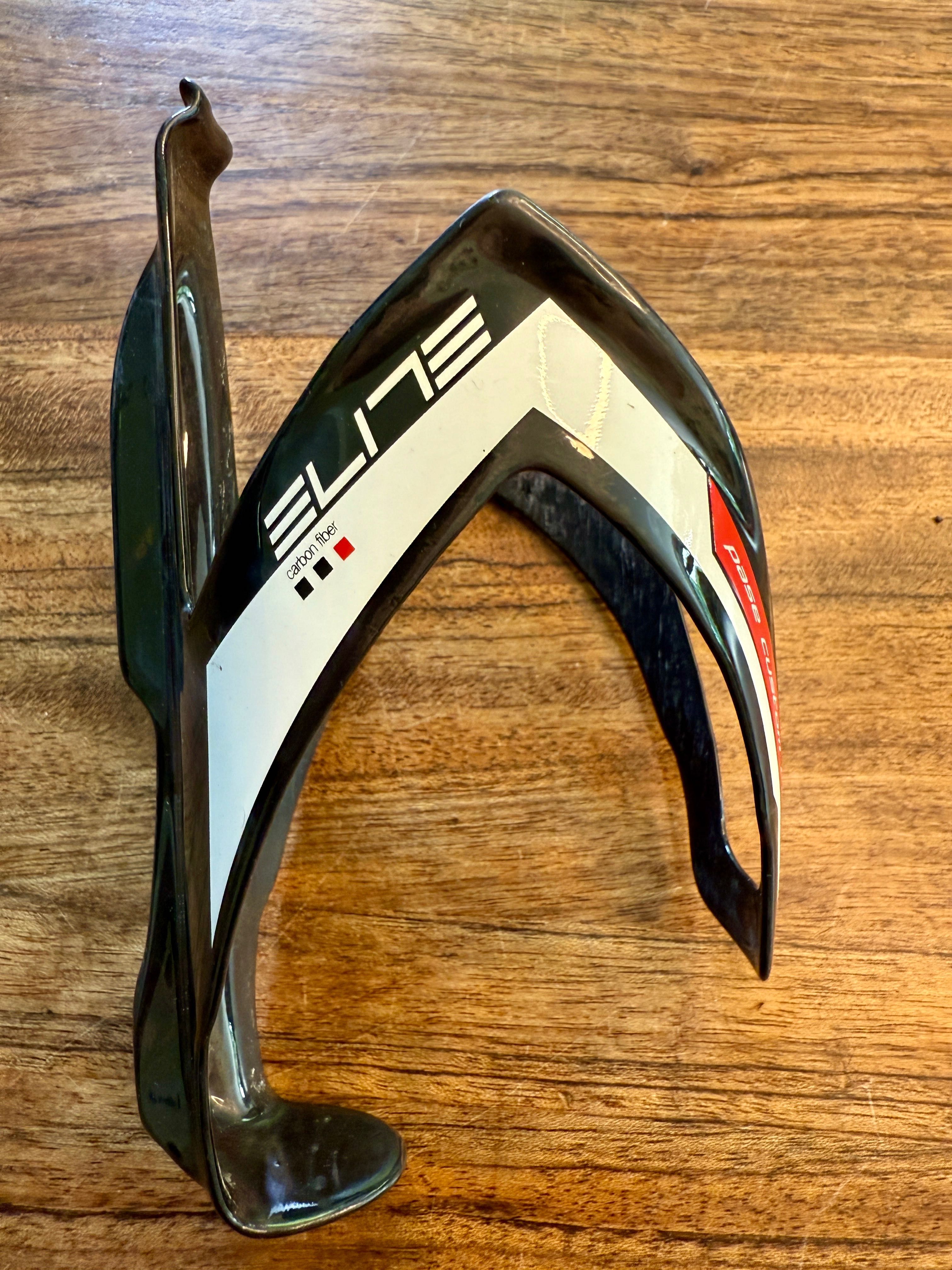 Koszyk na bidon rowerowy Elite Custom Pase - Carbon