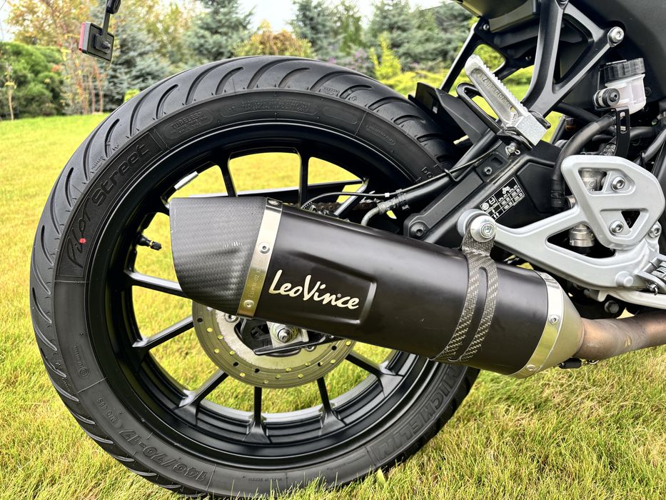 Yamaha MT 125, 24r kat. A1/B wydech Leo Vince