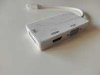 Adaptador Mini DisplayPort para HDMI, DVI, VGA