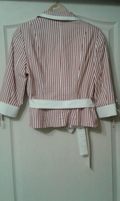 Костюм женский хлопковый юбка, пиджак и футболка