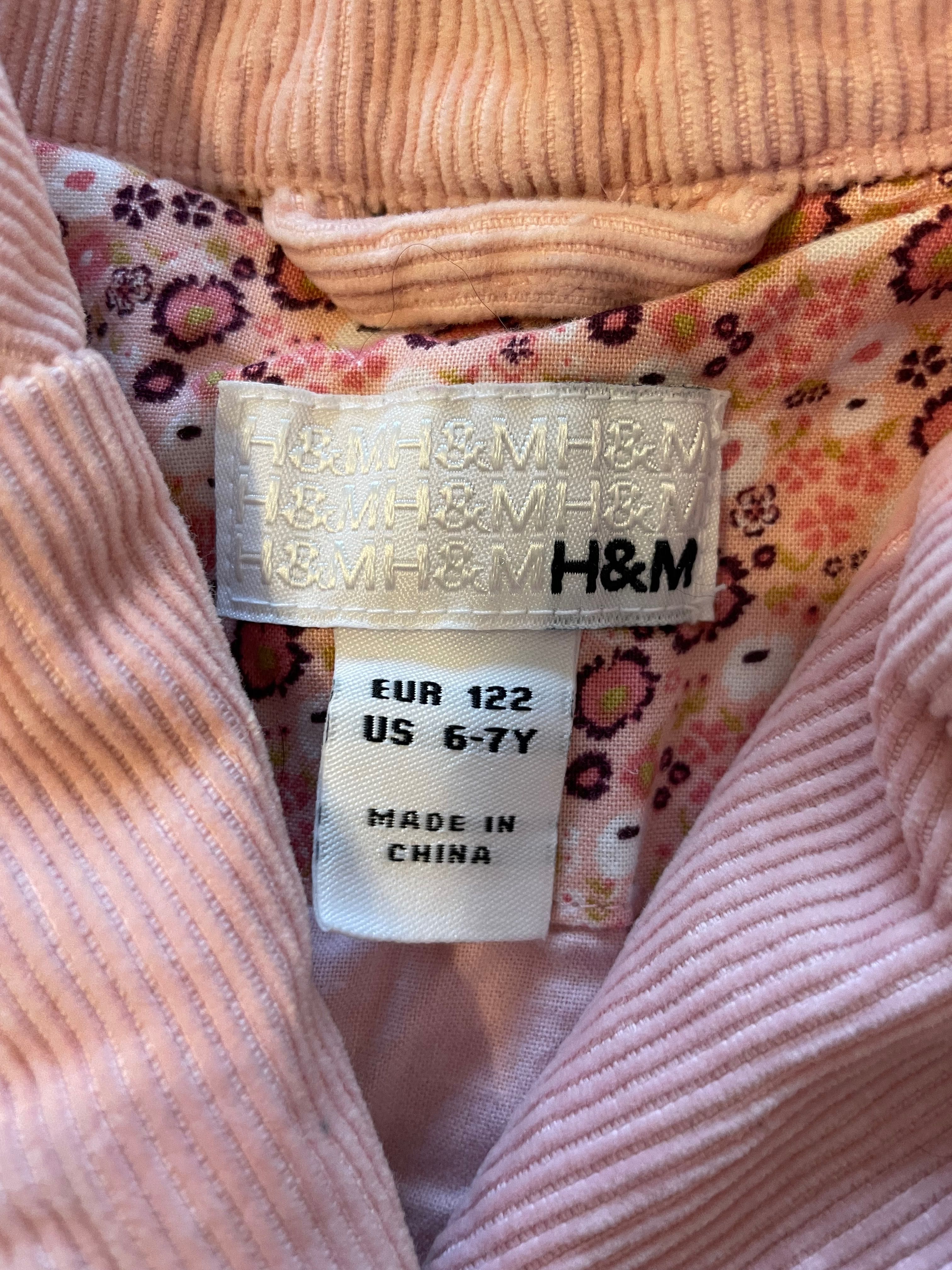Żakiet dla dziewczynki, rozmiar 122, H&M