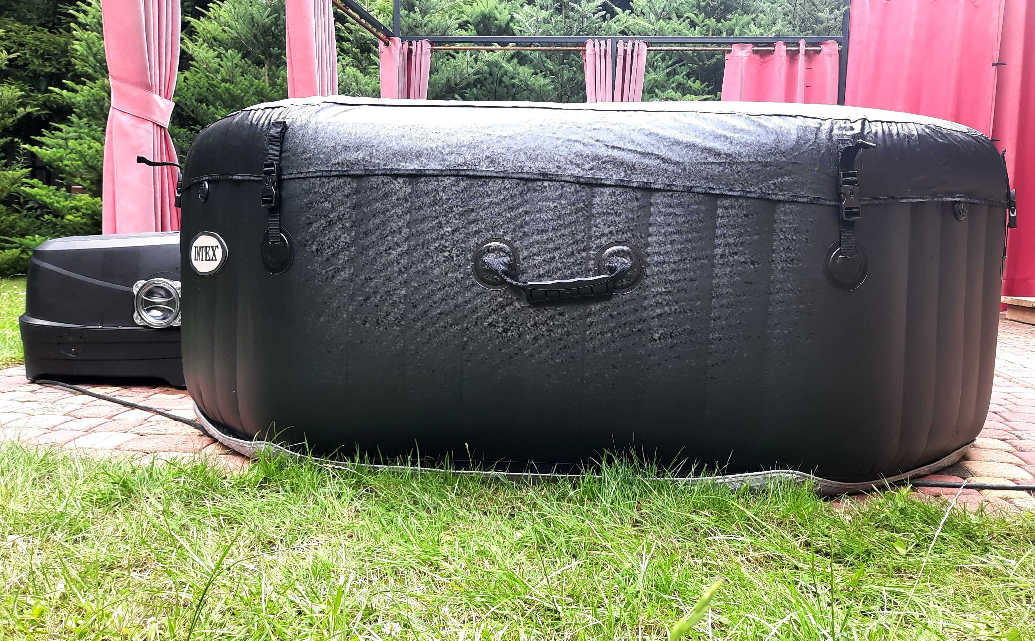 JACUZZI dmuchane INTEX SPA - 4 dysze wodne - 120 dysz Bubble DELUXE