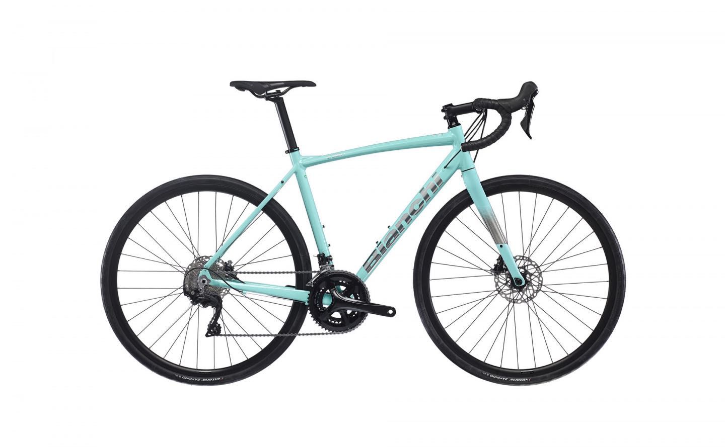 Rower szosowy/endurance Bianchi VIA NIRONE 7 105 11sp - Celeste, r. 50