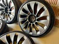 Komplet felg Tesla Y Performance Uberturbine 20” Antracyt z perłą!!