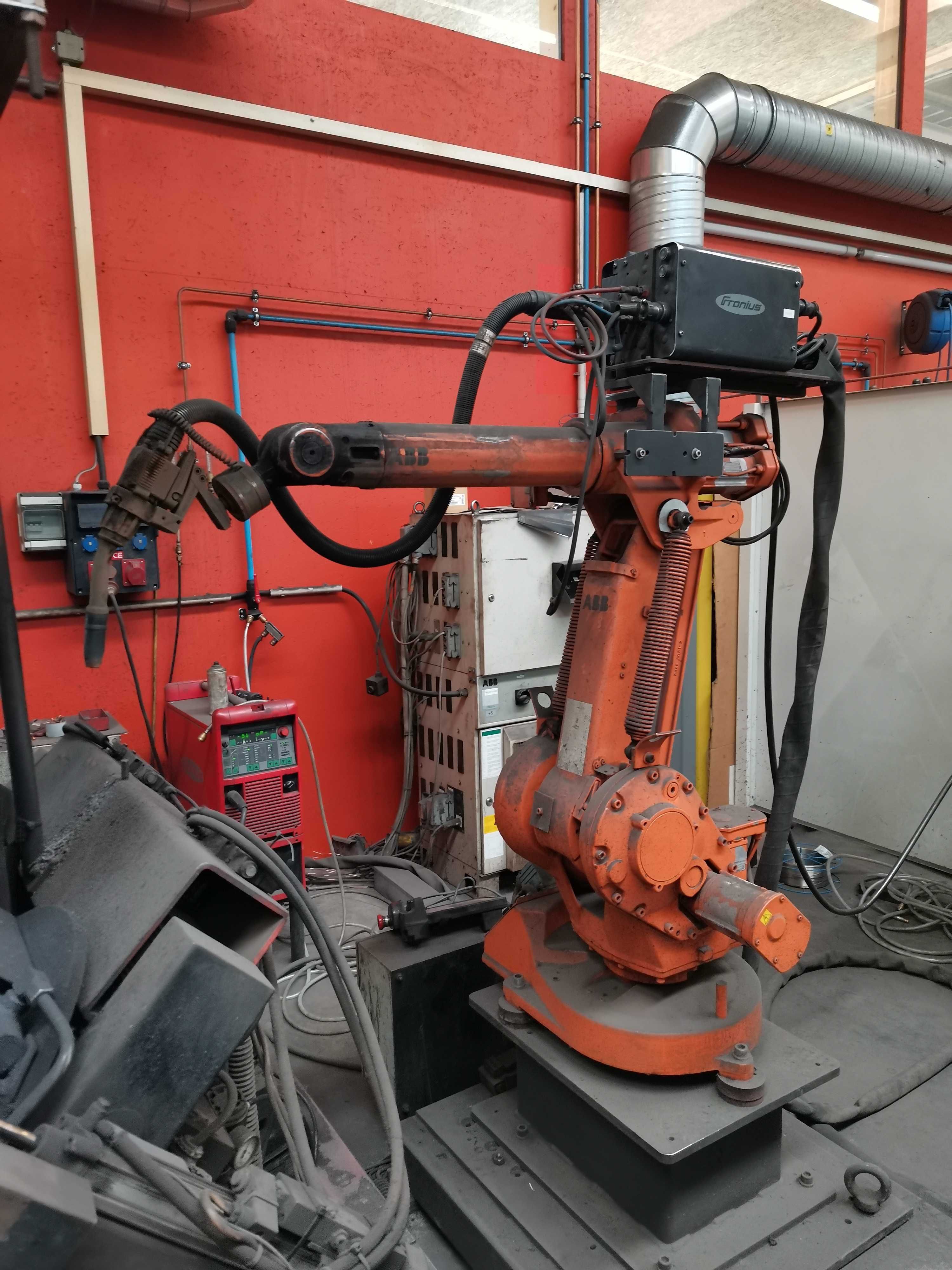 Cela spawalnicza ABB IRB1400 wraz z obrotnicą IRBP250B