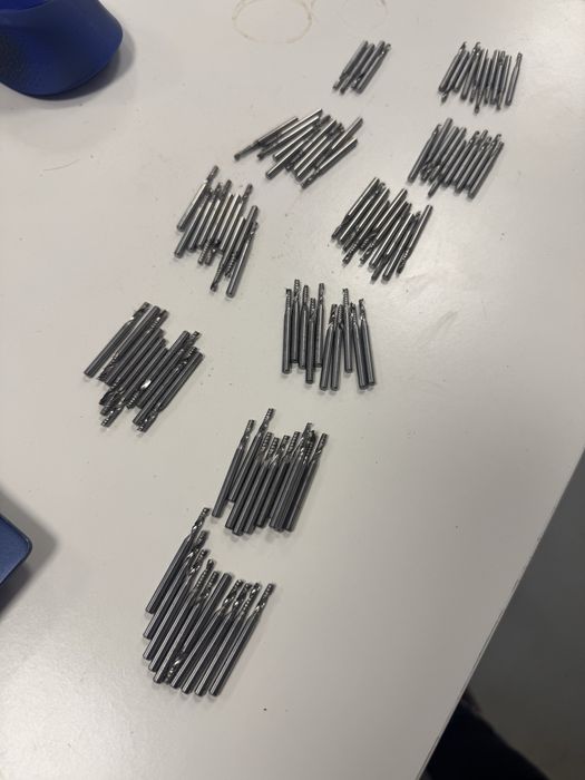 Frezy CNC do plexi dibondu pcv hpl itp ok 100szt