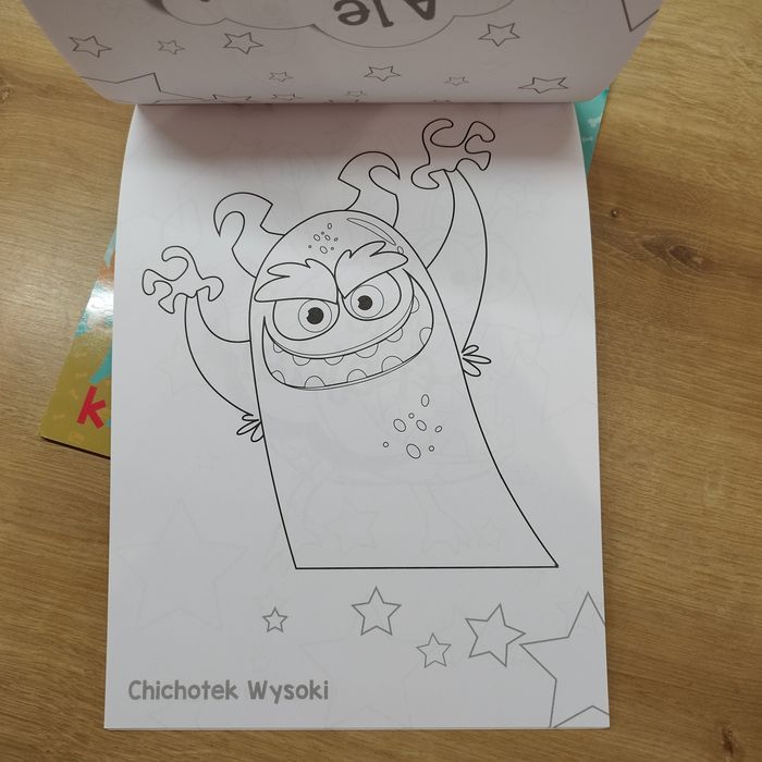 Książka Ale frajda wykoloruj dinozaury potwory