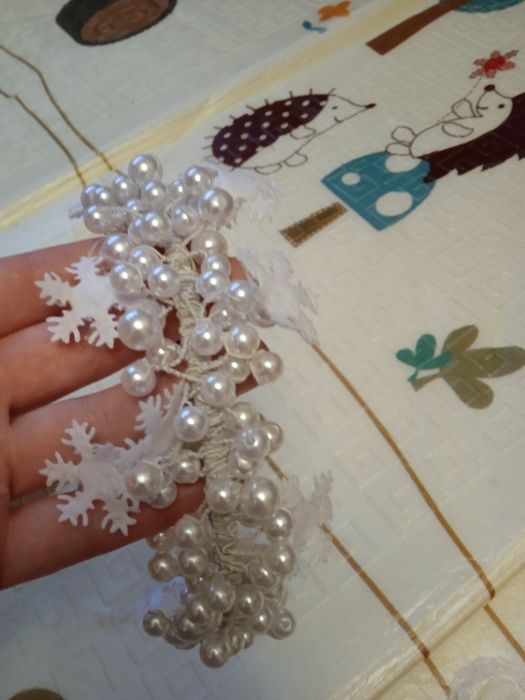 Обруч, прикраса новорічна