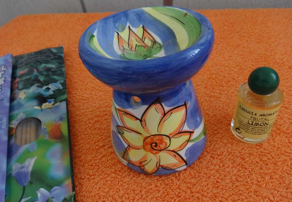 Conjunto Queimador de essências + Suporte Incenso