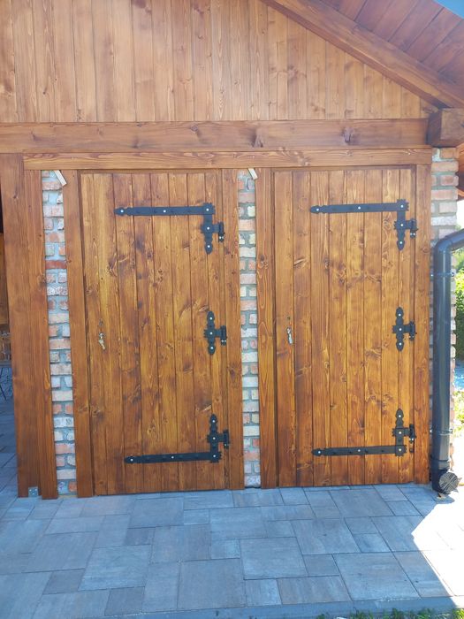 Dzwi drewniane 5cm gospodarcze góralskie na wymiar piwnica ziemianka