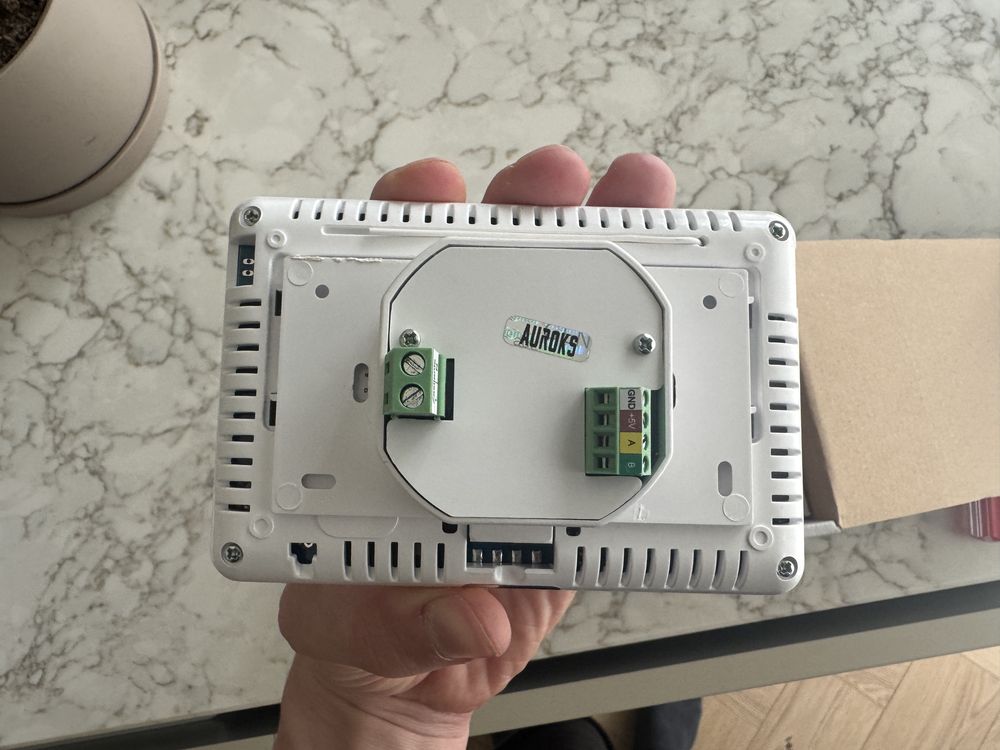 Panel kontrolny TECH M12, bezprzewodowo-przewodowy ogrz. podłogowe