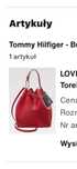 Torebka Tommy Hilfiger Oryginalna cena 250 zł