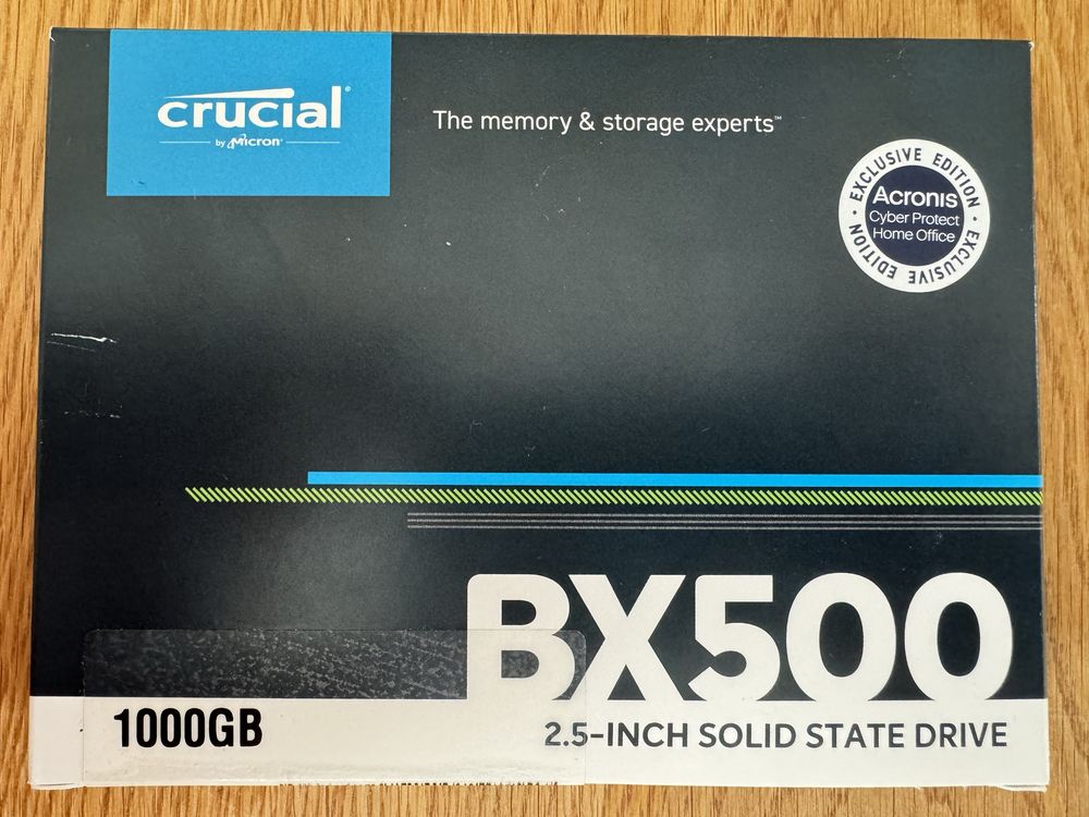 Crucial 1000GB 1TB SSD 2.5 inch Internal BX500 Poznań  Długa 14