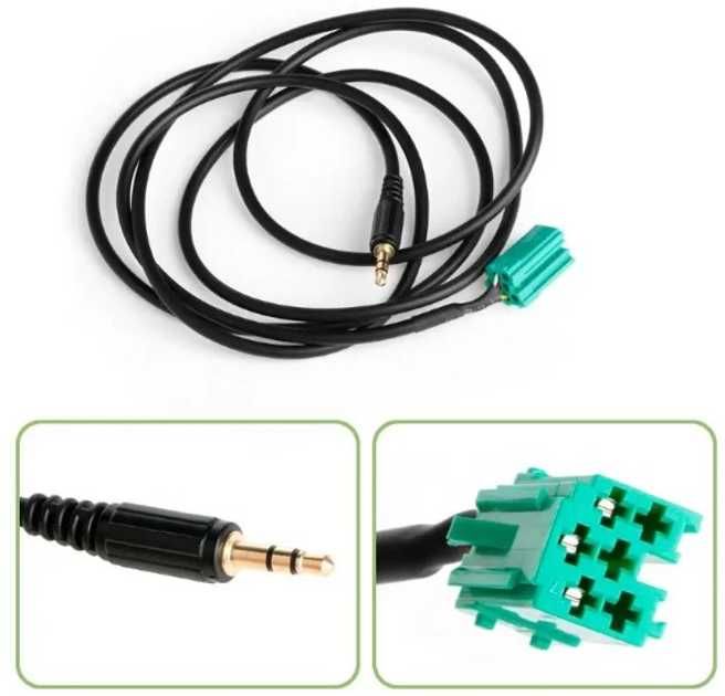 АДАПТЕР AUX перехідник 3.5 мм для штатної магнітоли RENAULT