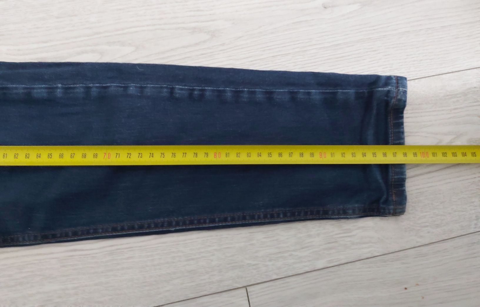 Spodnie jeansowe granatowe Next, rozmiar 30 S