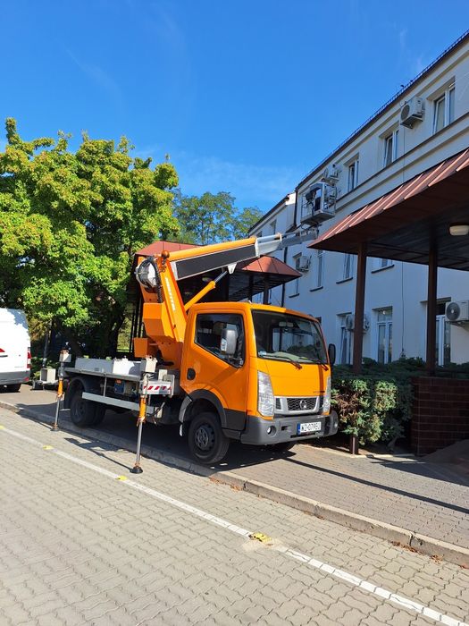 Wynajem, Podnośnik koszowy, zwyżka 22- 30m, wycinka drzew, mycie okien