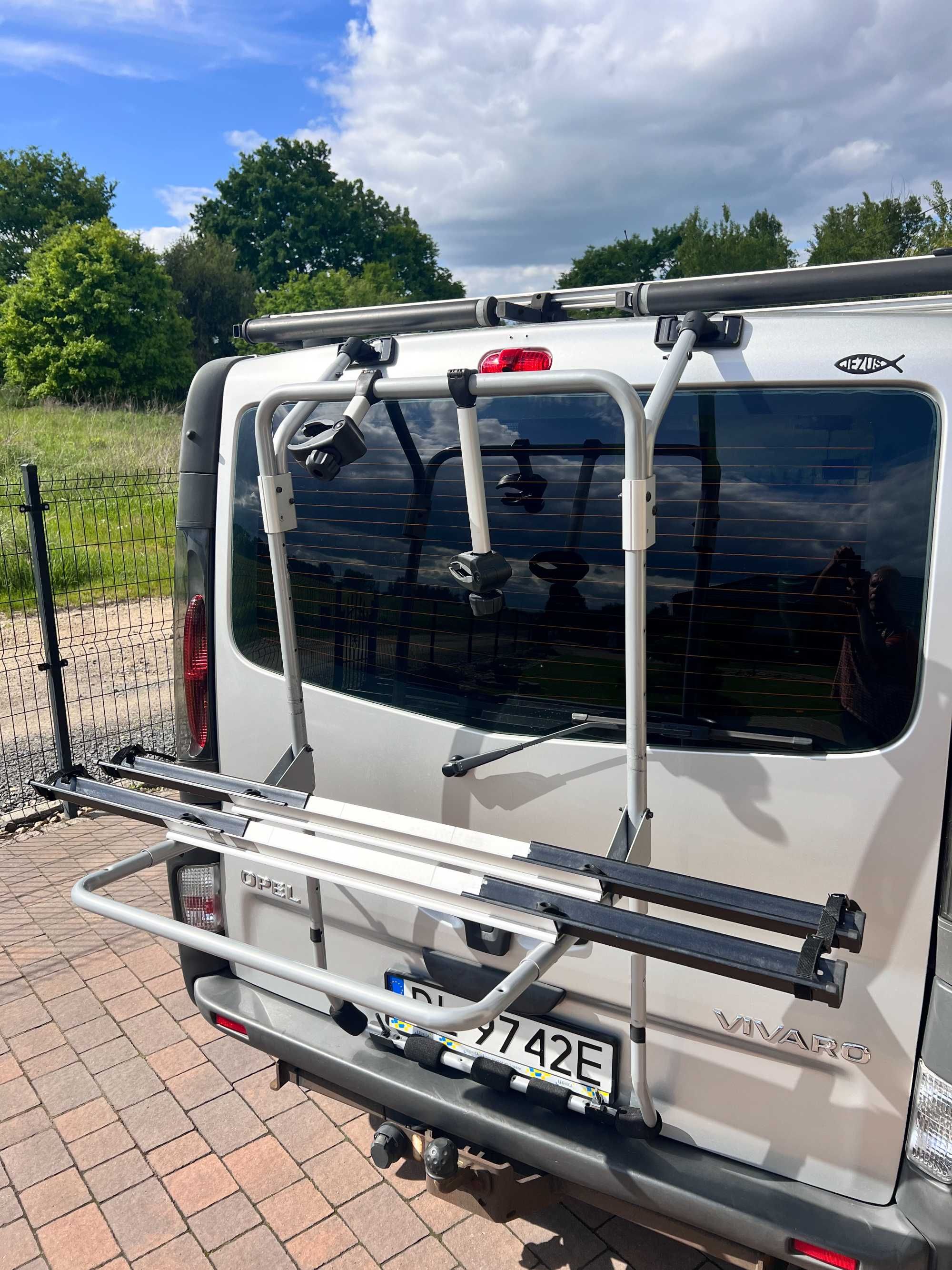 Thule Back PacVivaro Trafic i inne 2-3 rowery