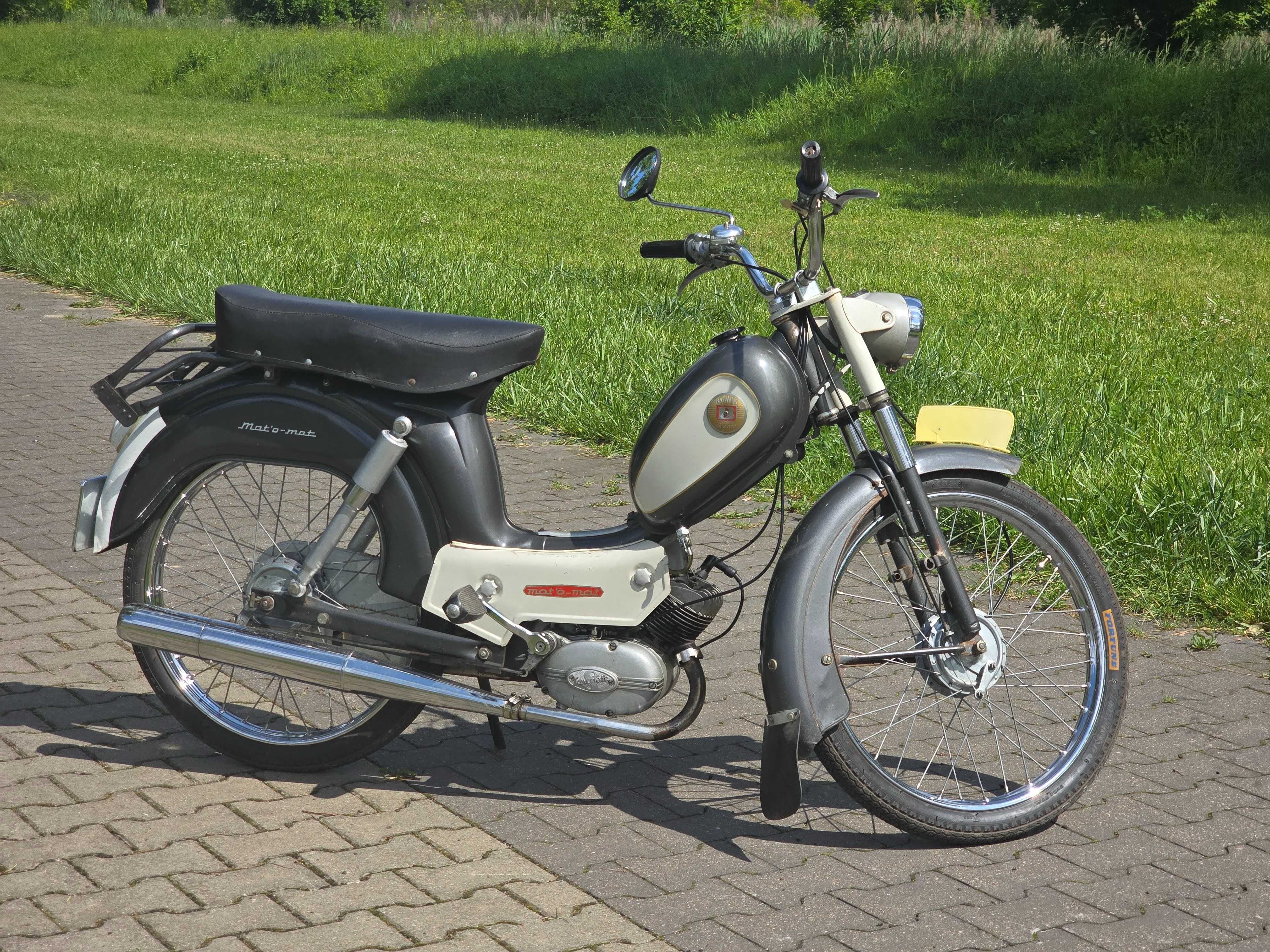 Motorower zabytkowy BATAVUS 50 ccm 1977 rok bdb stan tylko2 tys km !!
