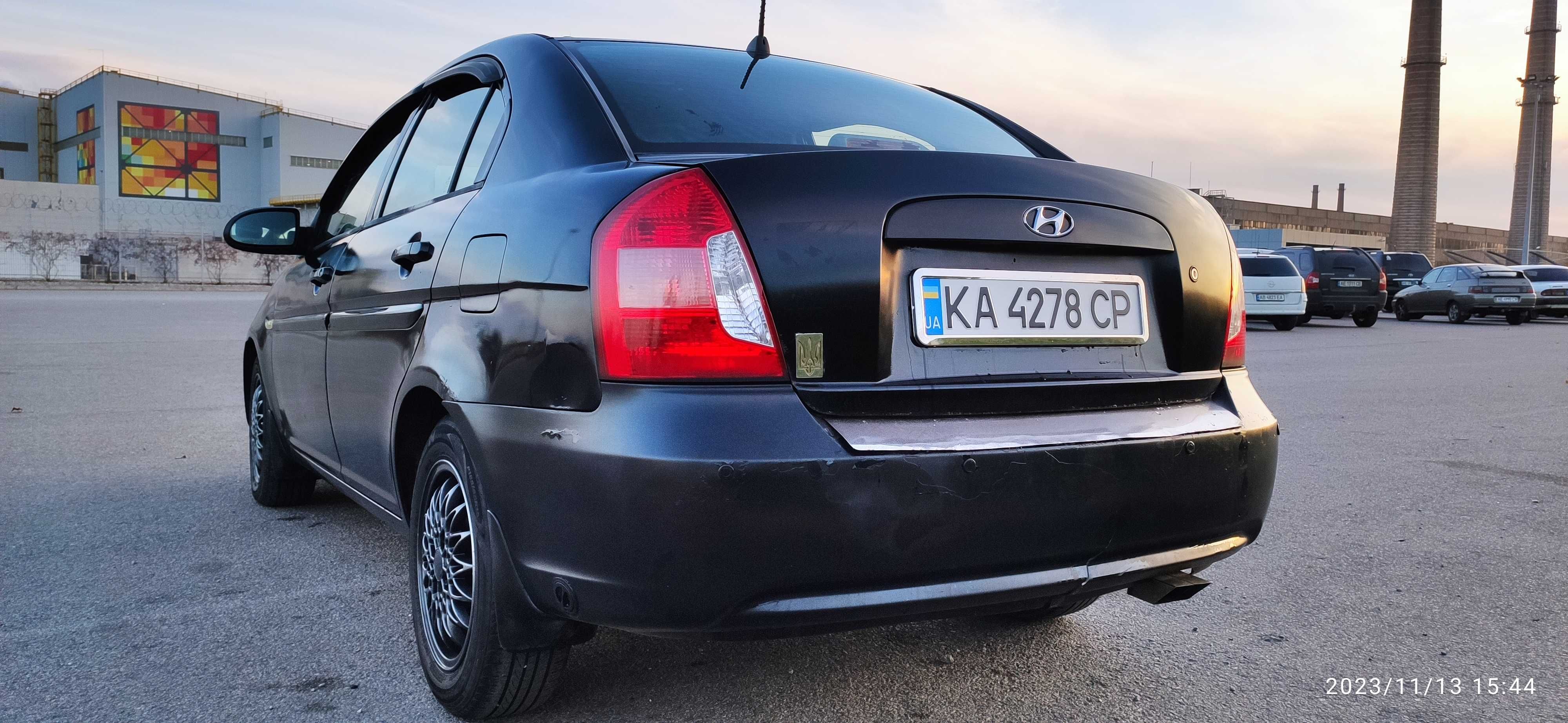 Hyundai Accent 2007 1.6 автомат