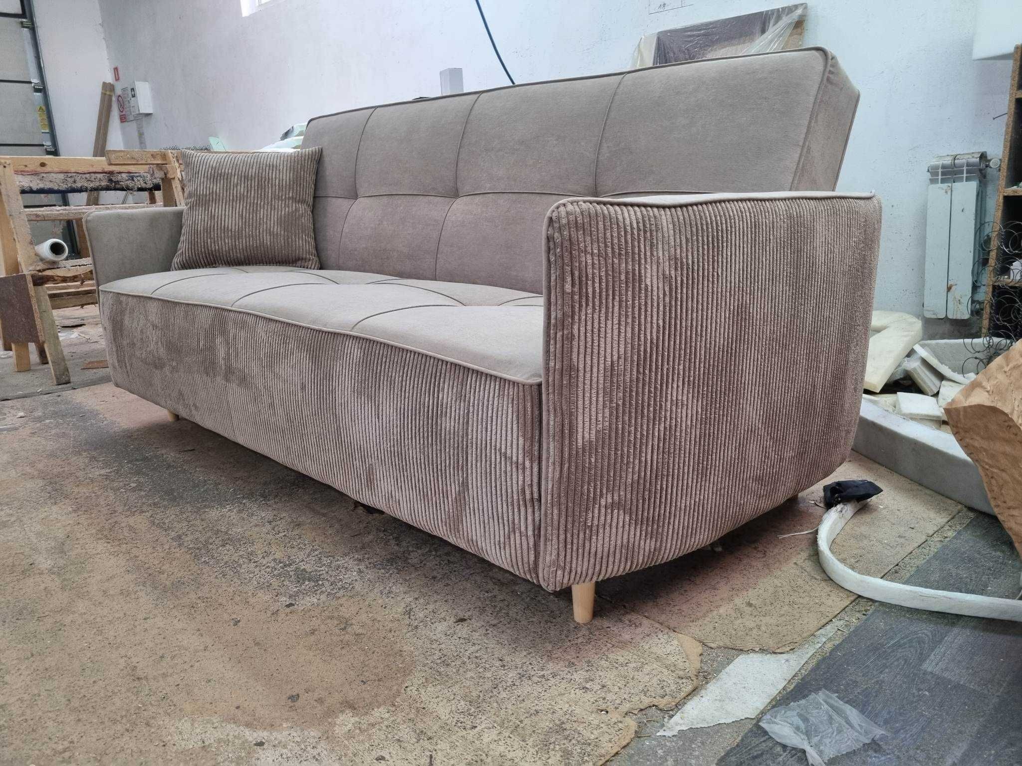 Wersalka kanapa CALIFORNIA z funkcją spania welwet poso bonell 206 cm
