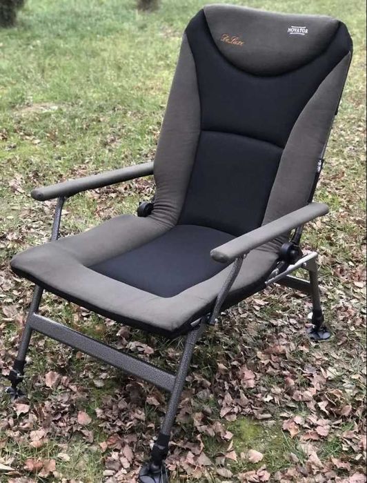 Складное кресло Novator SR-3 XL DeLuxe для рыбалки и отдыха