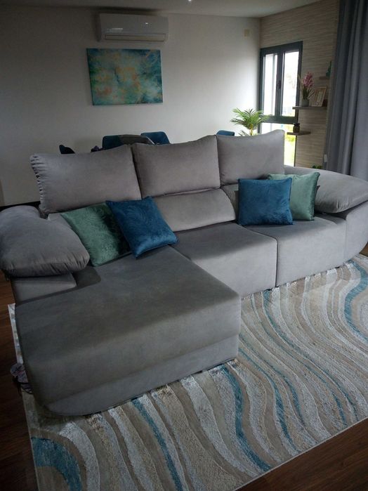 Vendo conjunto de 6 cadeiras + sofá