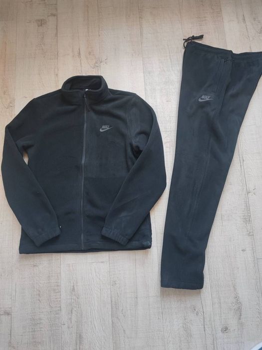 Мужской спортивный костюм Nike зимний флисовый