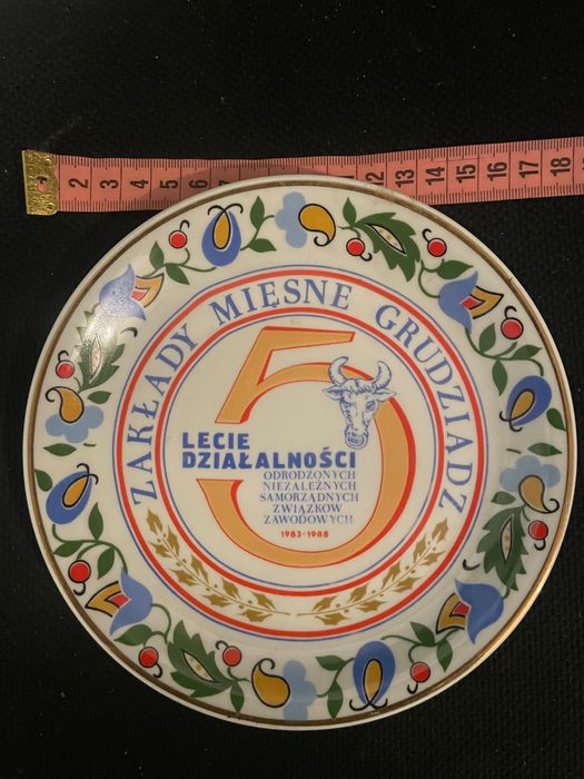 Talerz pamiątkowy