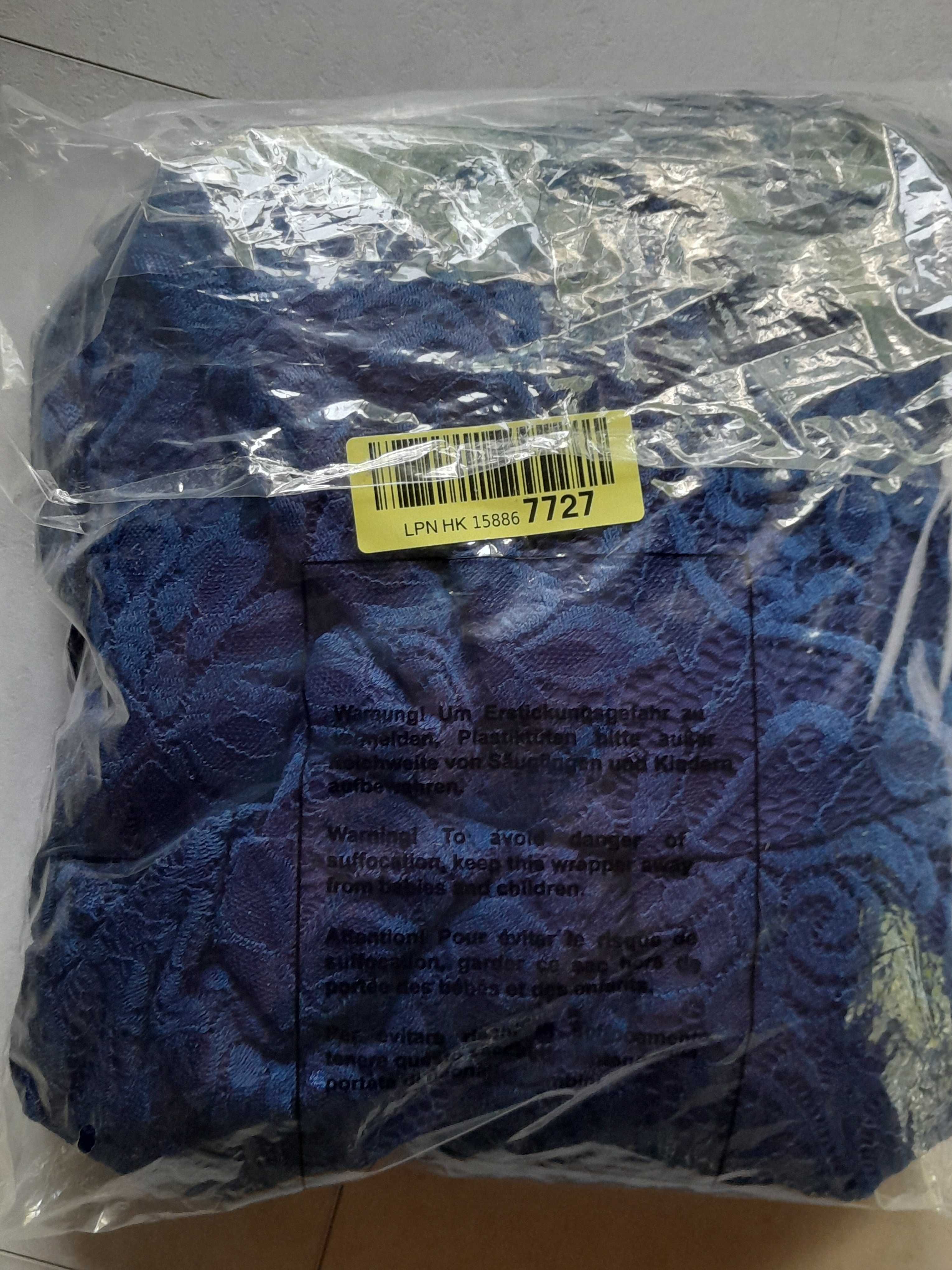 Piękna niebieska sukienka rozmiar L nowa outlet