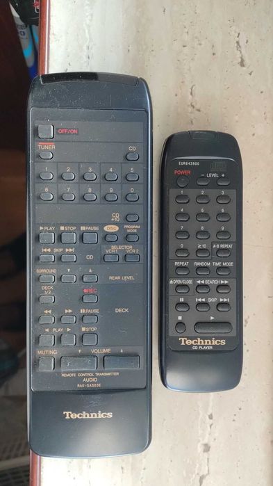 wieża Technics odtwarzacz CD amplituner i magnetofon SA-GX530 RS-TR515