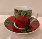 Filiżanka do espresso róże