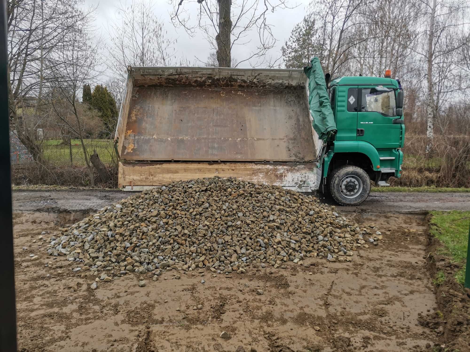 Roboty ziemne koparka niewalcja plantowanie wykopy zasypka utwardzenia