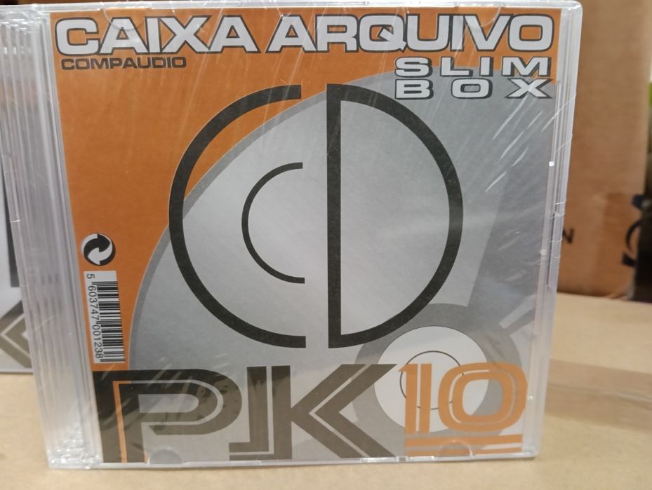Cx de CD slim novas