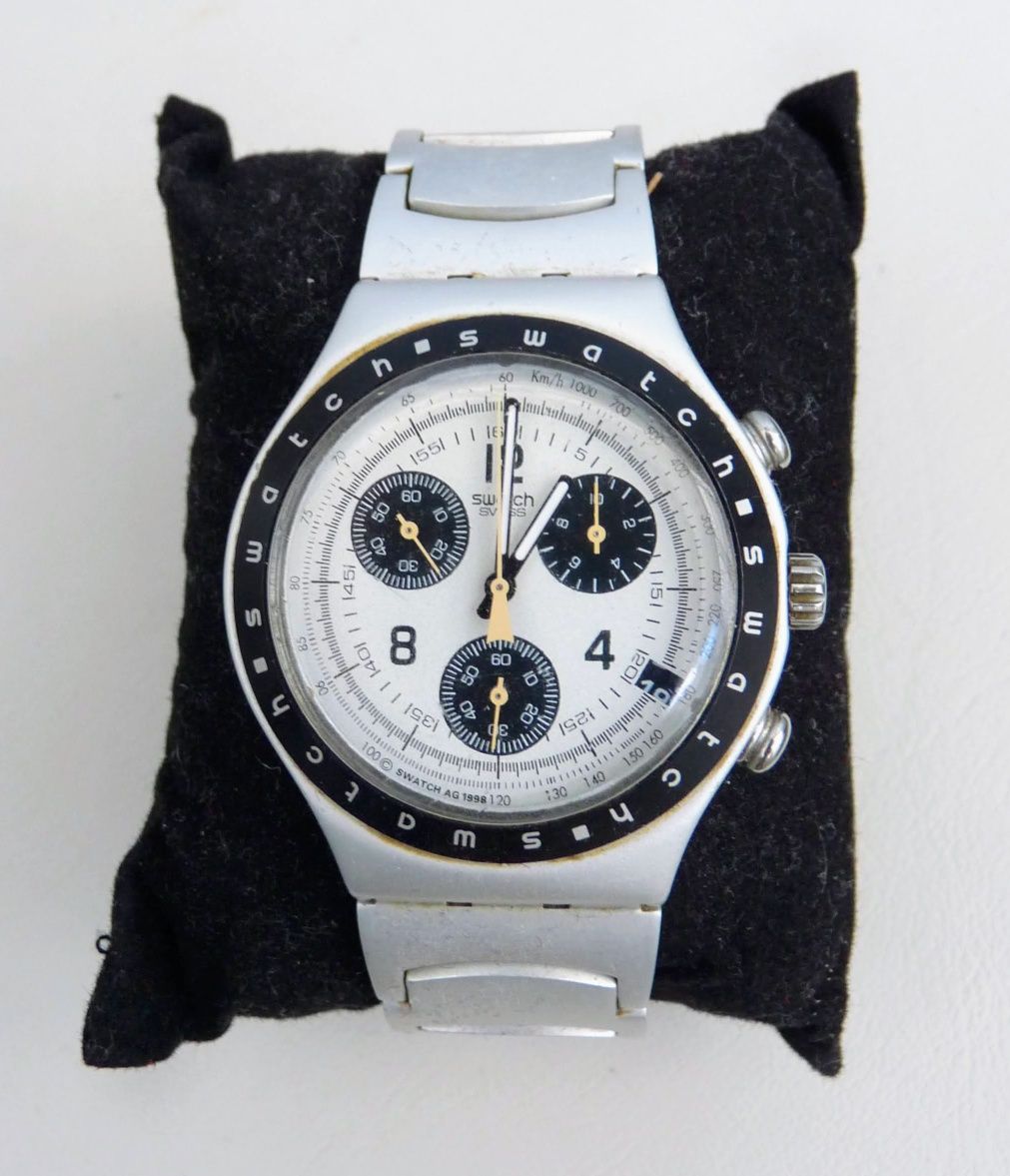 Relógio swatch irony aluminium