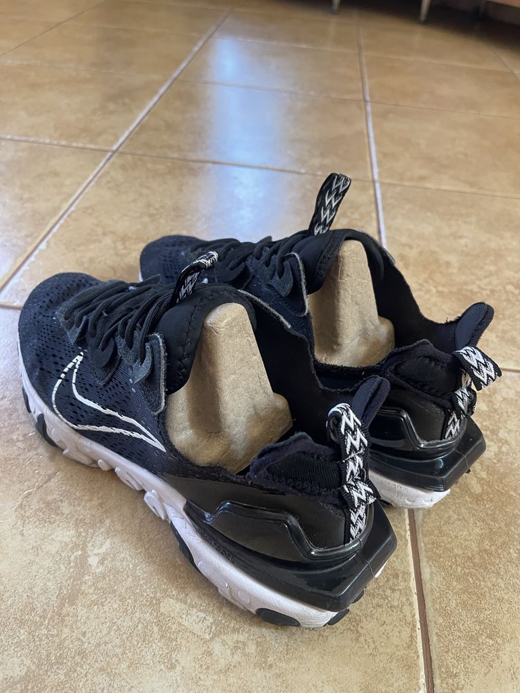 Nike React Vision Black White