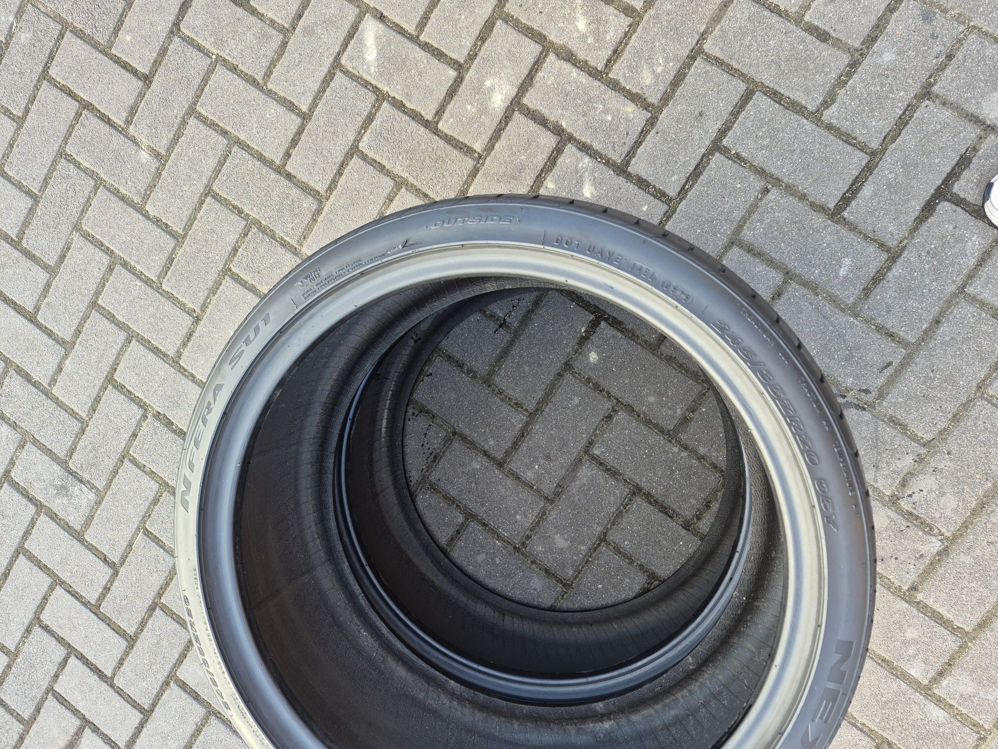 Opony Letnie 2 Sztuki NEXEN N Fera SU1 245/35 R20 Dot 19 5.5mm