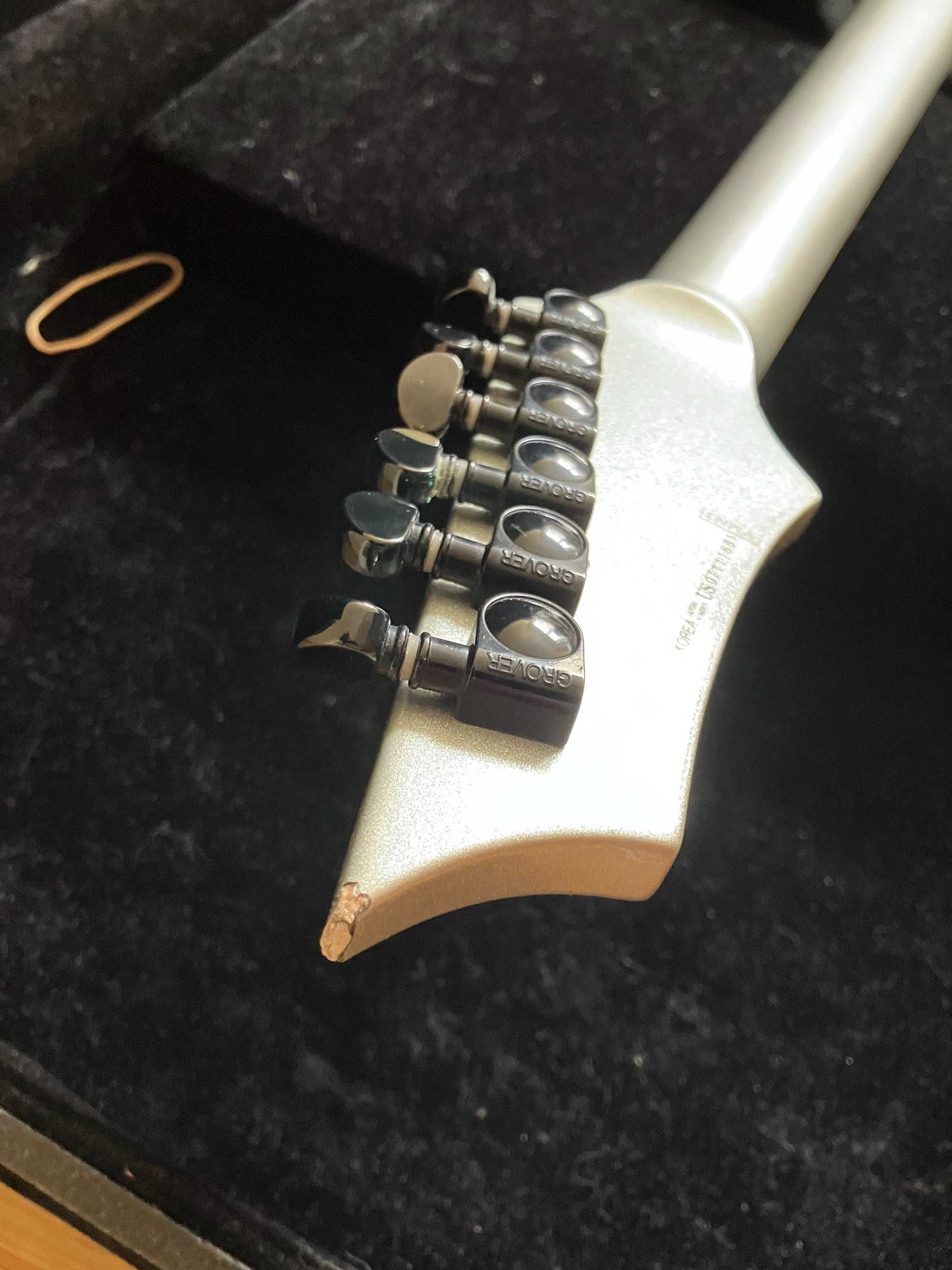Gitara DEAN Dave Mustaine VMNT Silver + CASE