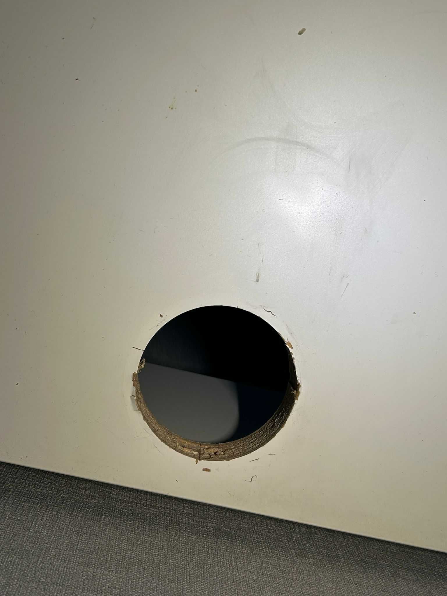 Łóżko piętrowe/antresola IKEA SMÅSTAD, białe/szare, bez materaca