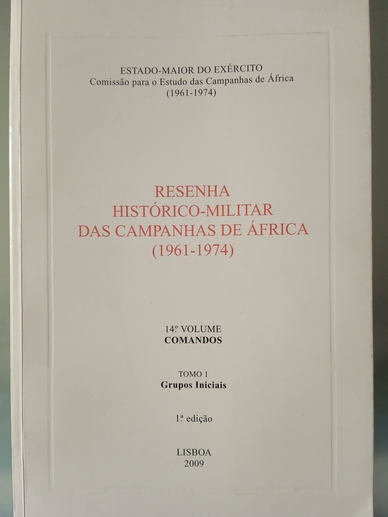 Resenha histórico-militar das campanhas de África. Comandos
14° Vol