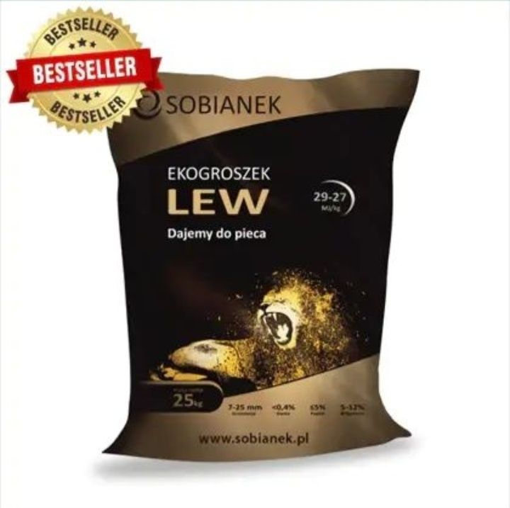 Ekogroszek Lew SOBIANEK pellet