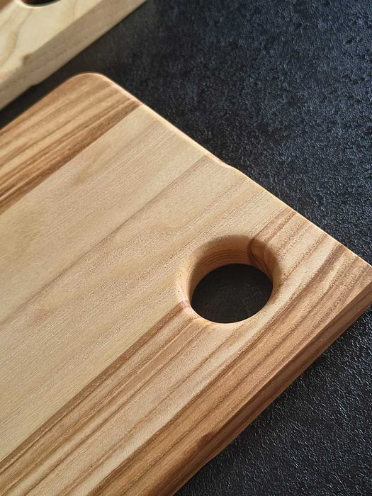 Drewniana deska kuchenna 30×16cm do krojenia do serwowania uchwyt