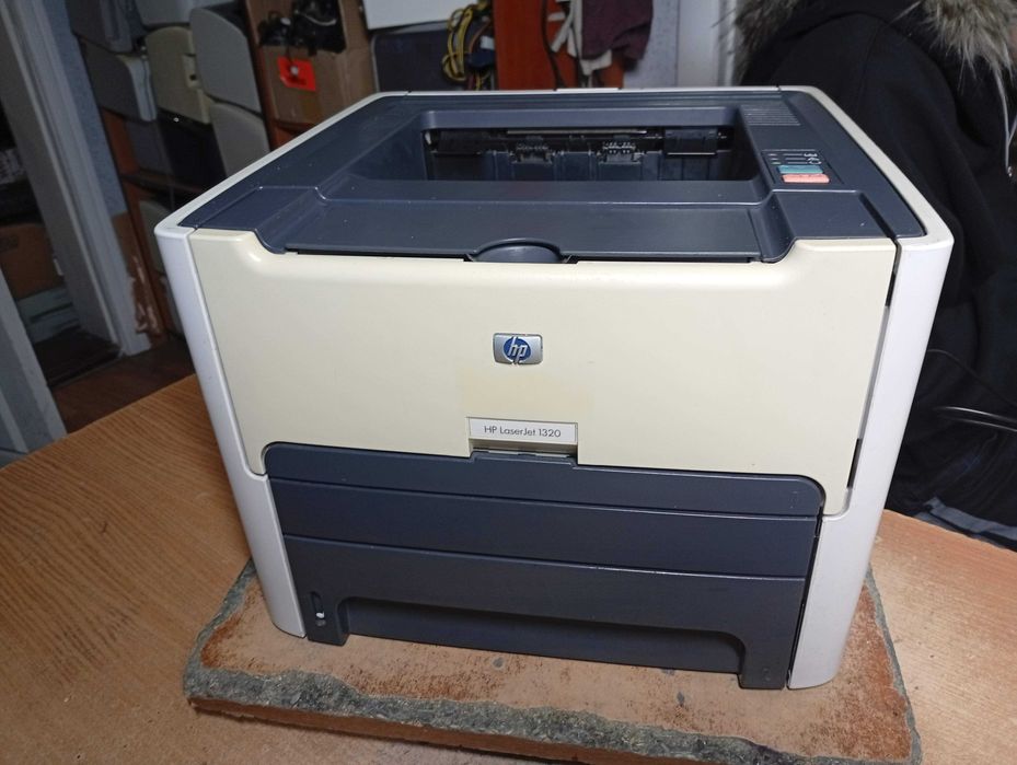 Лазерний принтер HP LaserJet 1320, малий пробіг, двосторонній друк