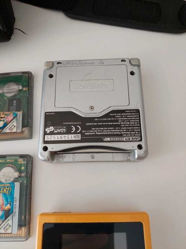 LOTE RETRO GameBoy Colors + Advance + Bolsa + Jogos