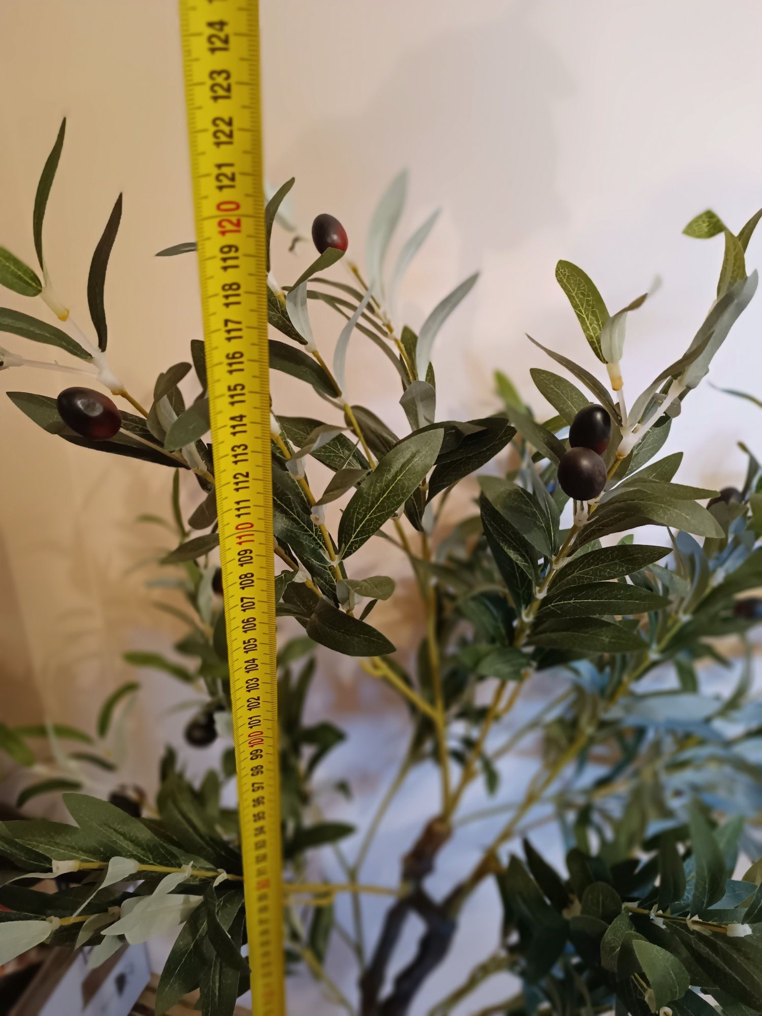 Drzewo oliwne w doniczce sztuczne z 115 cm