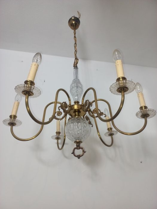 Duży francuski żyrandol /